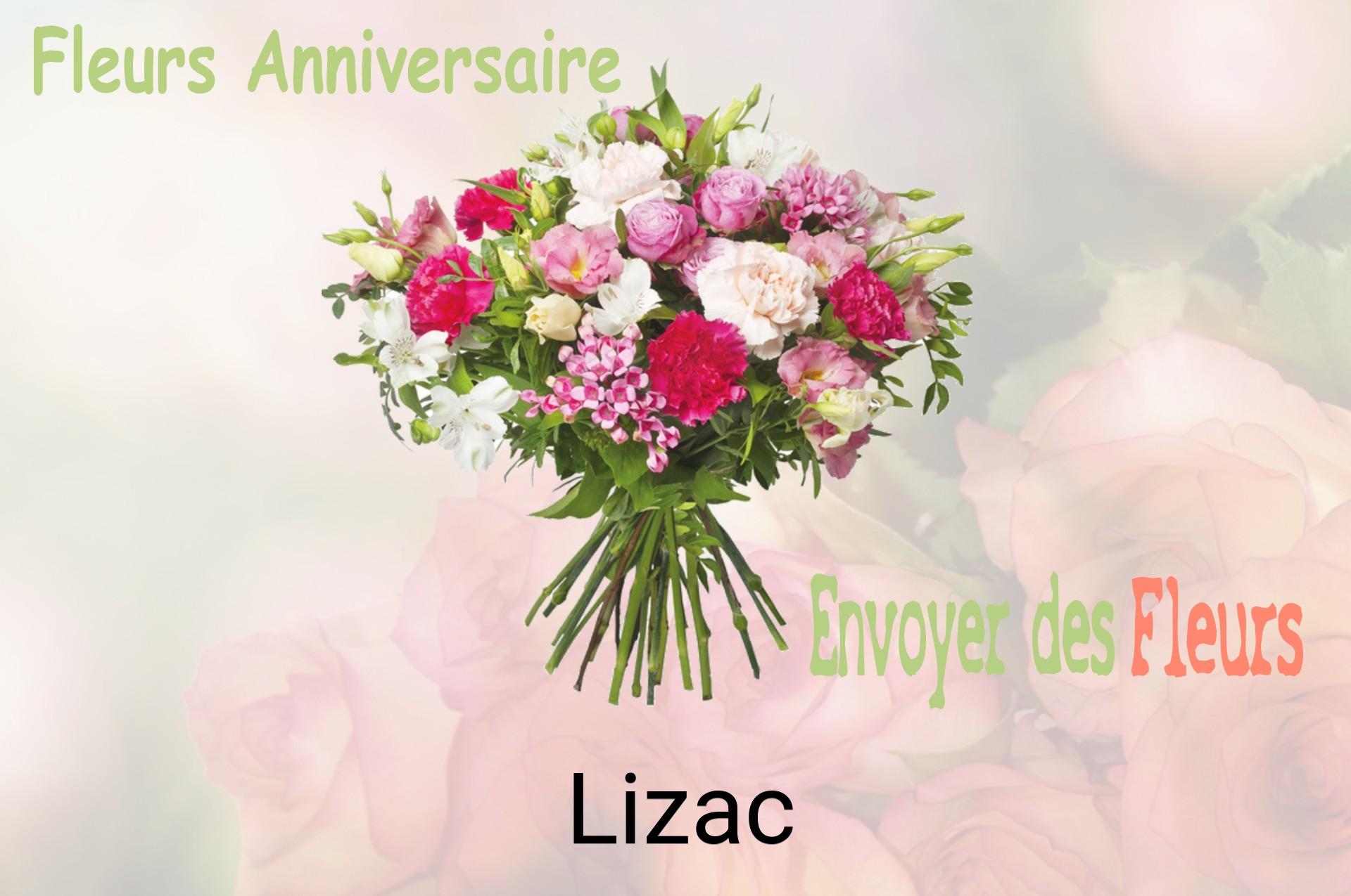 Bouquet de fleurs d’anniversaire livré à Lizac
